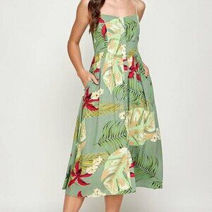 Maxi Dress Button Up